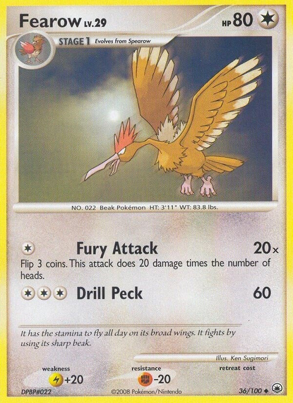 Image for Fearow (Majestic Dawn) (36/100) - Pokemon