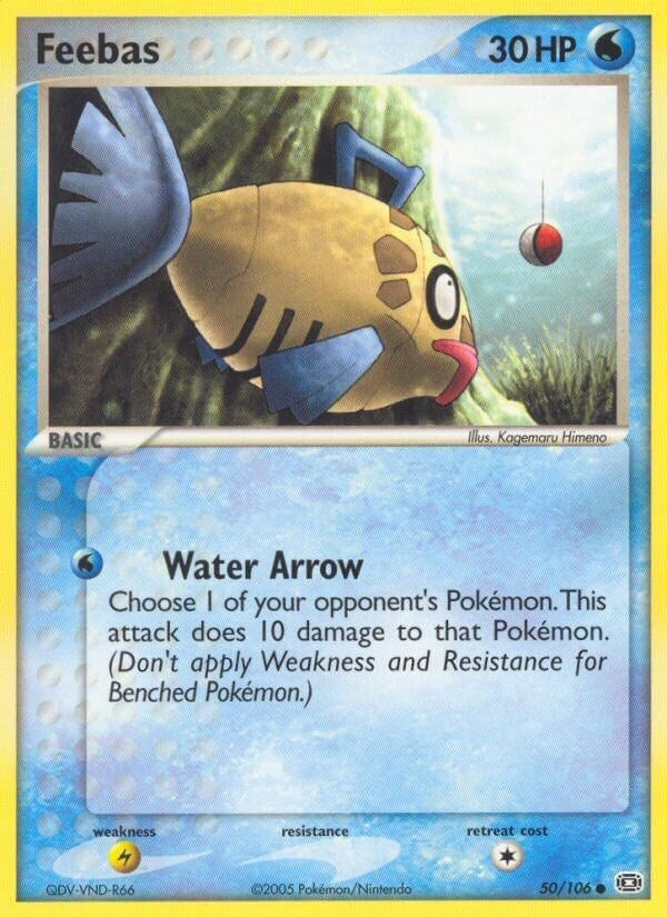 Image for Feebas (Emerald) (50/106) - Pokemon