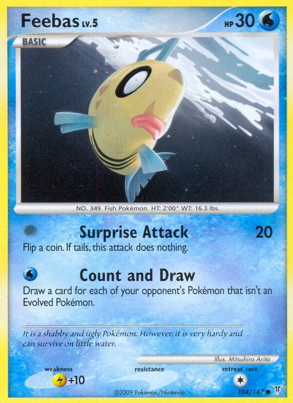 Image for Feebas (Supreme Victors) (104) - Pokemon