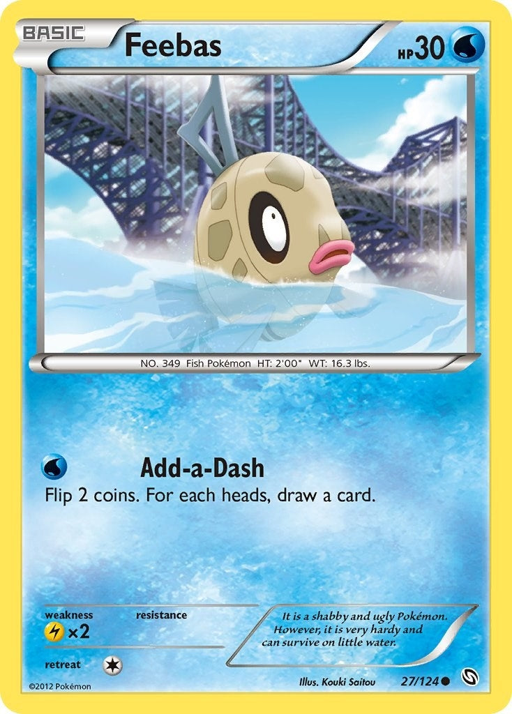 Image for Feebas (Dragons Exalted) (27/124) - Pokemon