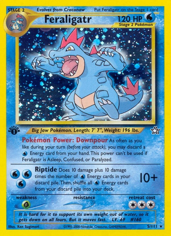 Image for Feraligatr (5) (Neo Genesis) (005/111) - Pokemon