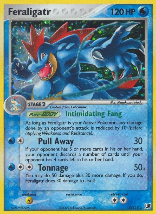Image for Feraligatr (Unseen Forces) (4/115) - Pokemon
