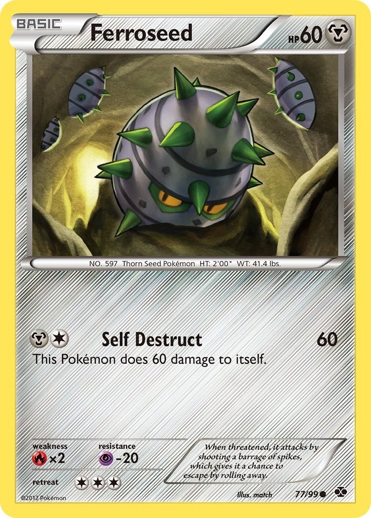Image for Ferroseed (Next Destinies) (77/99) - Pokemon