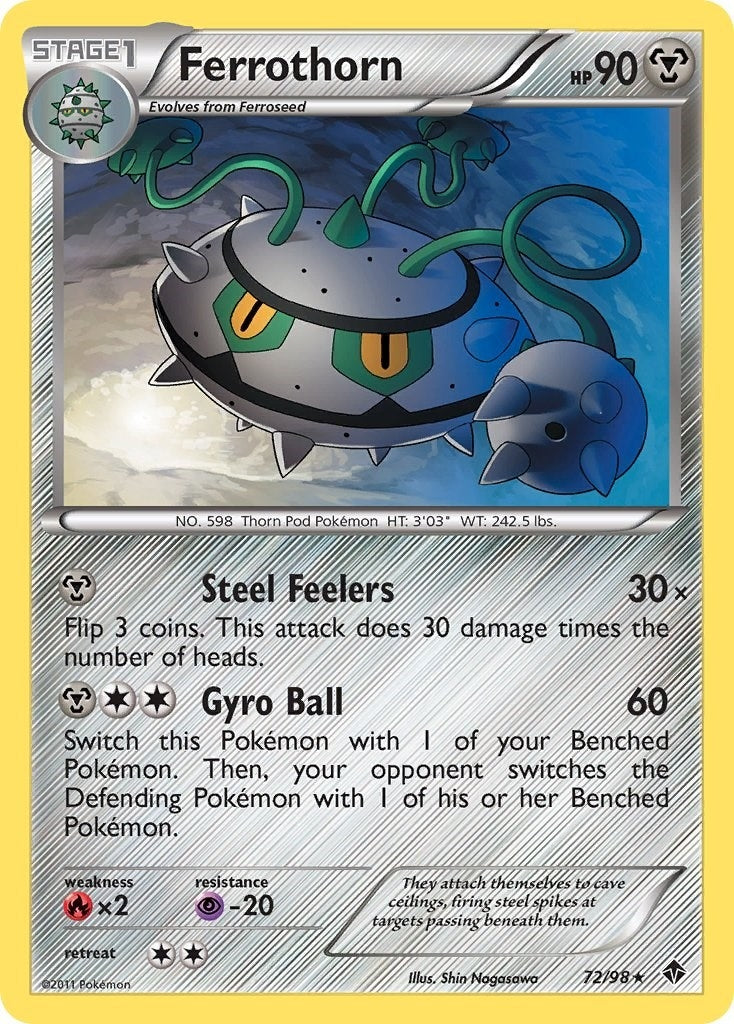 Image for Ferrothorn (72) (Emerging Powers) (72/98) - Pokemon