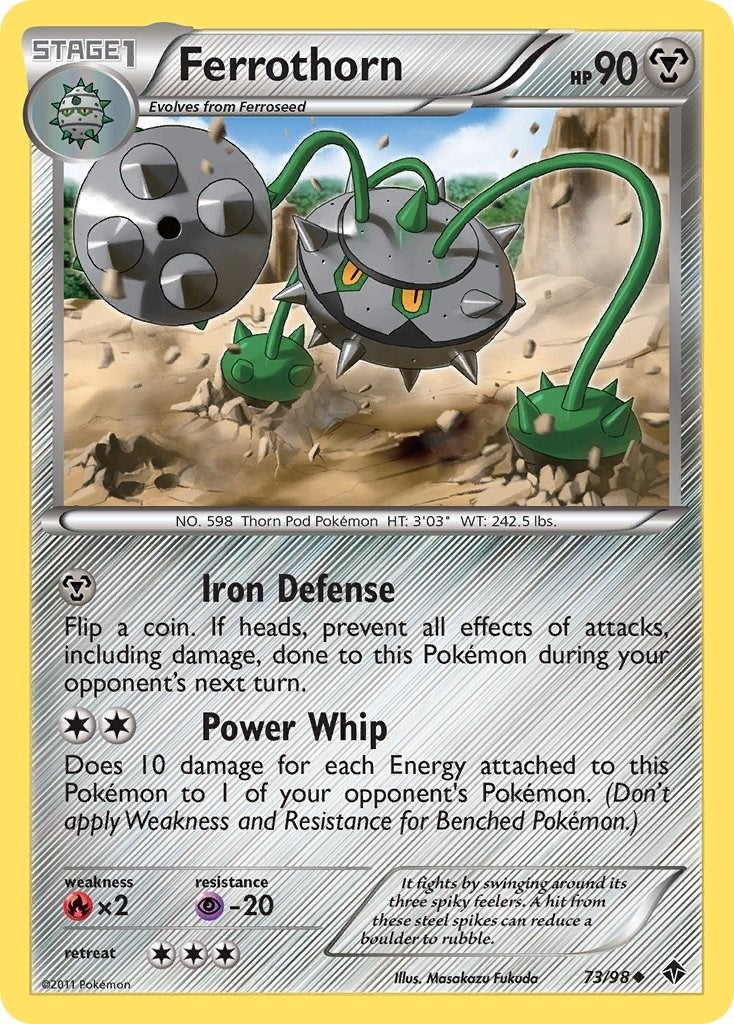 Image for Ferrothorn (73) (Emerging Powers) (73/98) - Pokemon