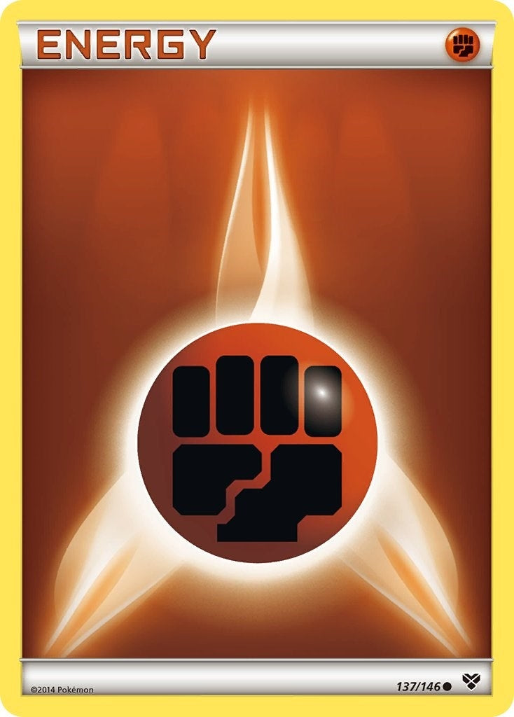Image for Fighting Energy (XY Base Set) (137/146) - Pokemon