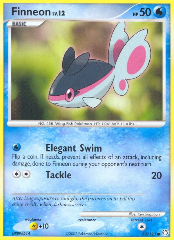 Image for Finneon (Mysterious Treasures) (83/123) - Pokemon