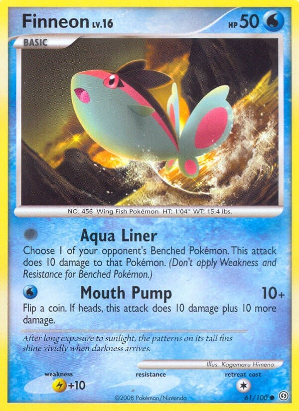 Image for Finneon (Stormfront) (61/100) - Pokemon