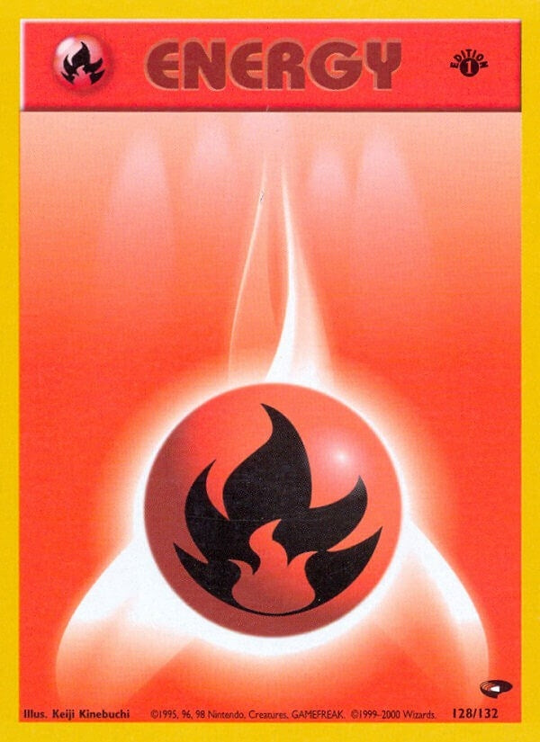 Image for Fire Energy (Gym Challenge) (128/132) - Pokemon