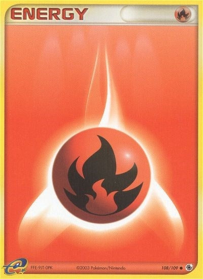 Image for Fire Energy (Ruby and Sapphire) (108/109) - Pokemon