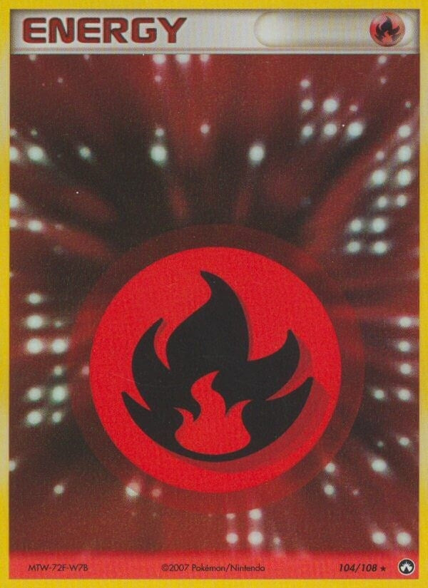 Image for Fire Energy (Power Keepers) (104/108) - Pokemon