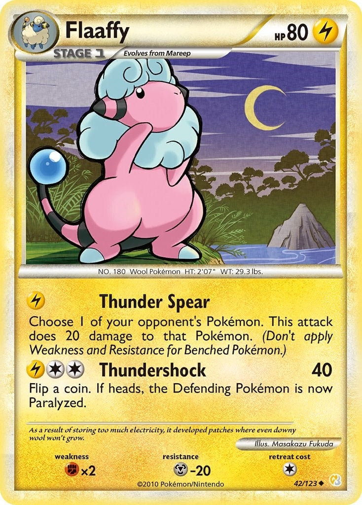 Image for Flaaffy (HeartGold SoulSilver) (42/123) - Pokemon