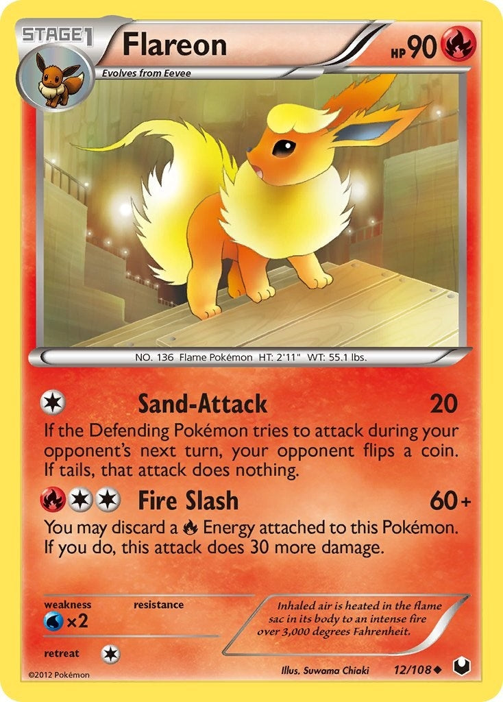 Image for Flareon (Dark Explorers) (12/108) - Pokemon