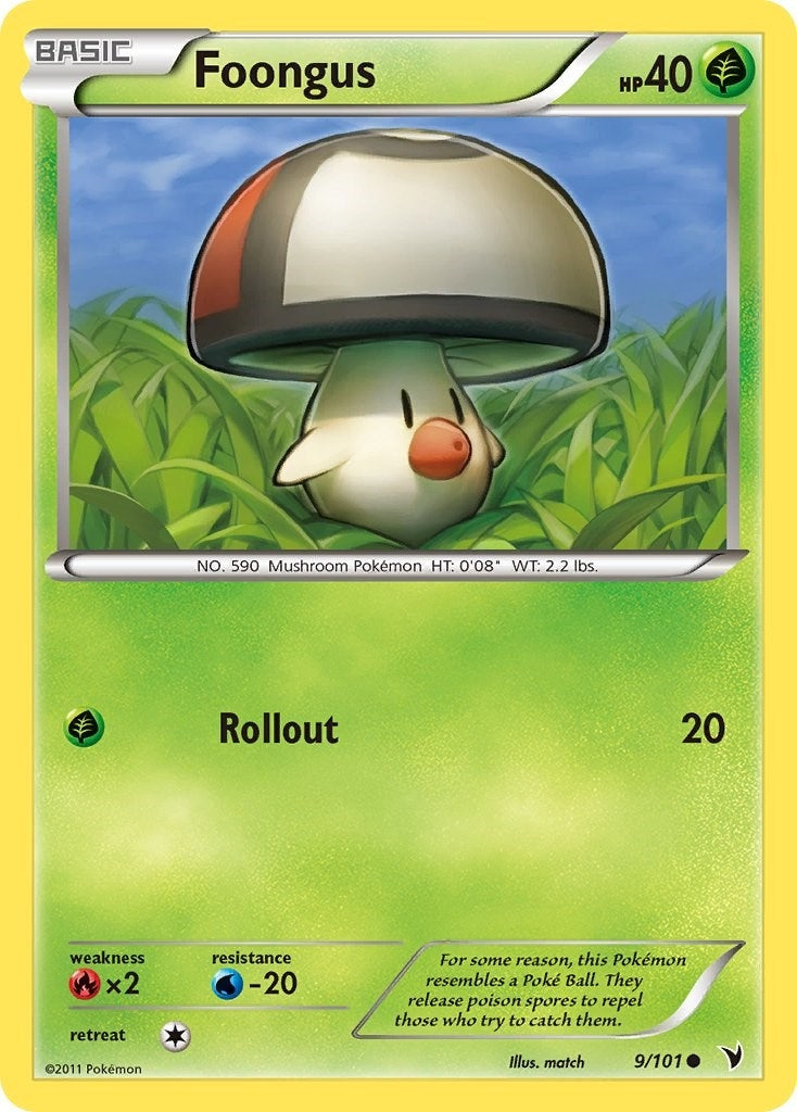 Image for Foongus (Noble Victories) (9/101) - Pokemon