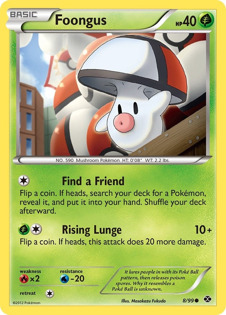Image for Foongus (Next Destinies) (8/99) - Pokemon