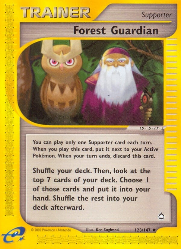 Image for Forest Guardian (Aquapolis) (123/147) - Pokemon