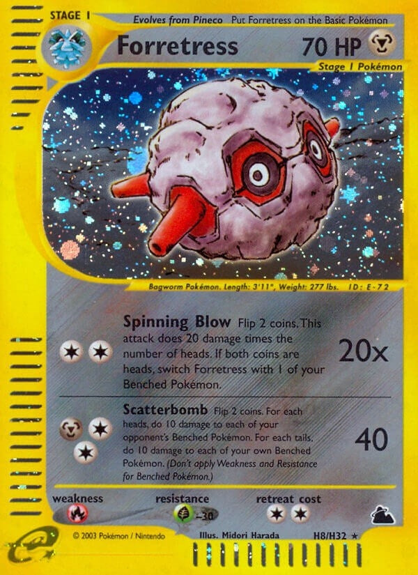Image for Forretress (H8) (Skyridge) (H08/H32) - Pokemon