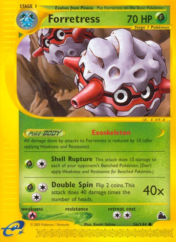 Image for Forretress (56) (Skyridge) (056/144) - Pokemon