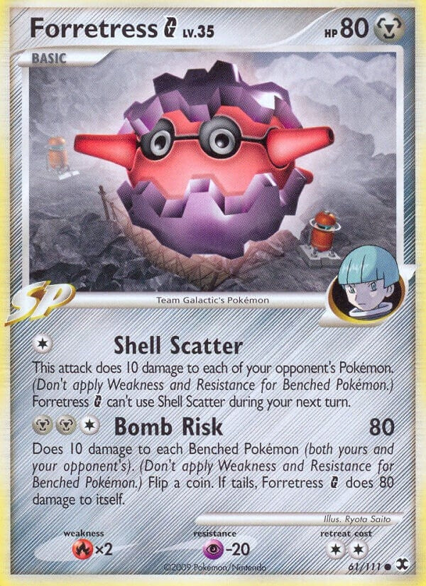 Image for Forretress G (Rising Rivals) (61/111) - Pokemon
