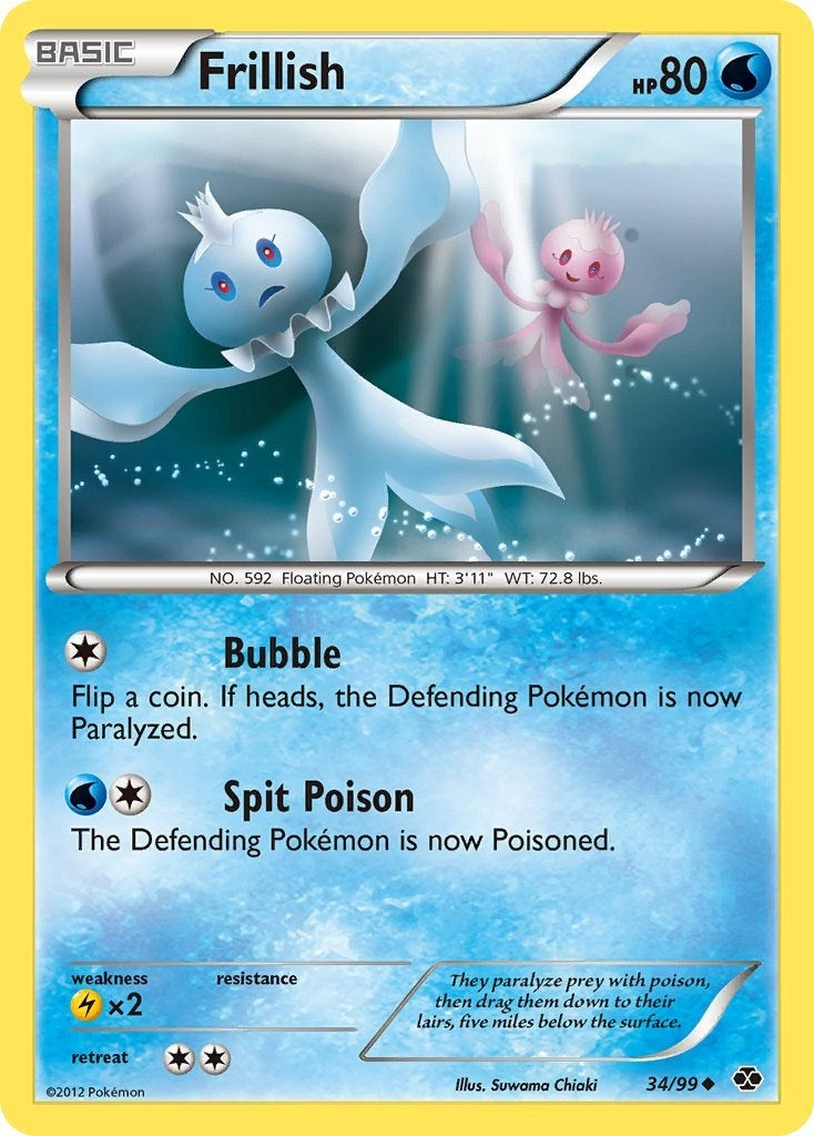 Image for Frillish (Next Destinies) (34/99) - Pokemon