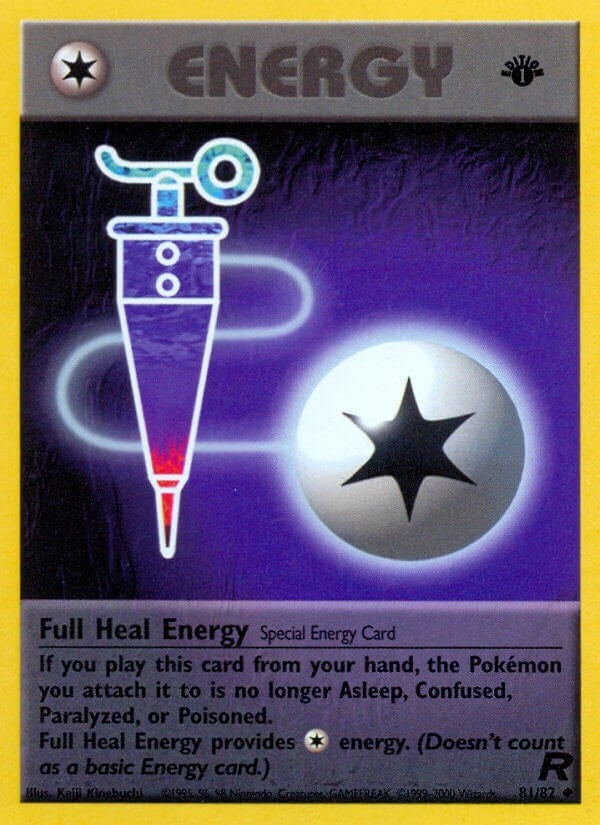 Image for Full Heal Energy (Team Rocket) (81/82) - Pokemon