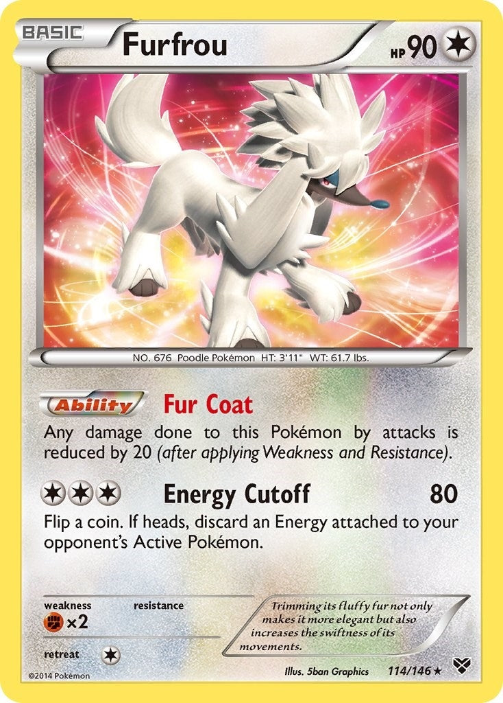 Image for Furfrou (XY Base Set) (114/146) - Pokemon