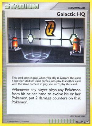 Image for Galactic HQ (Platinum) (106/127) - Pokemon