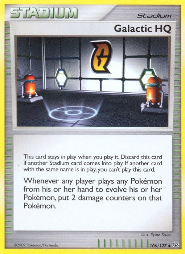 Image for Galactic HQ (Platinum) (106/127) - Pokemon
