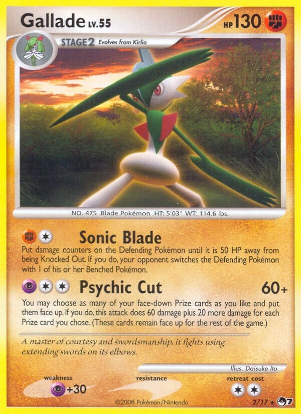 Image for Gallade (POP Series 7) (002/017) - Pokemon