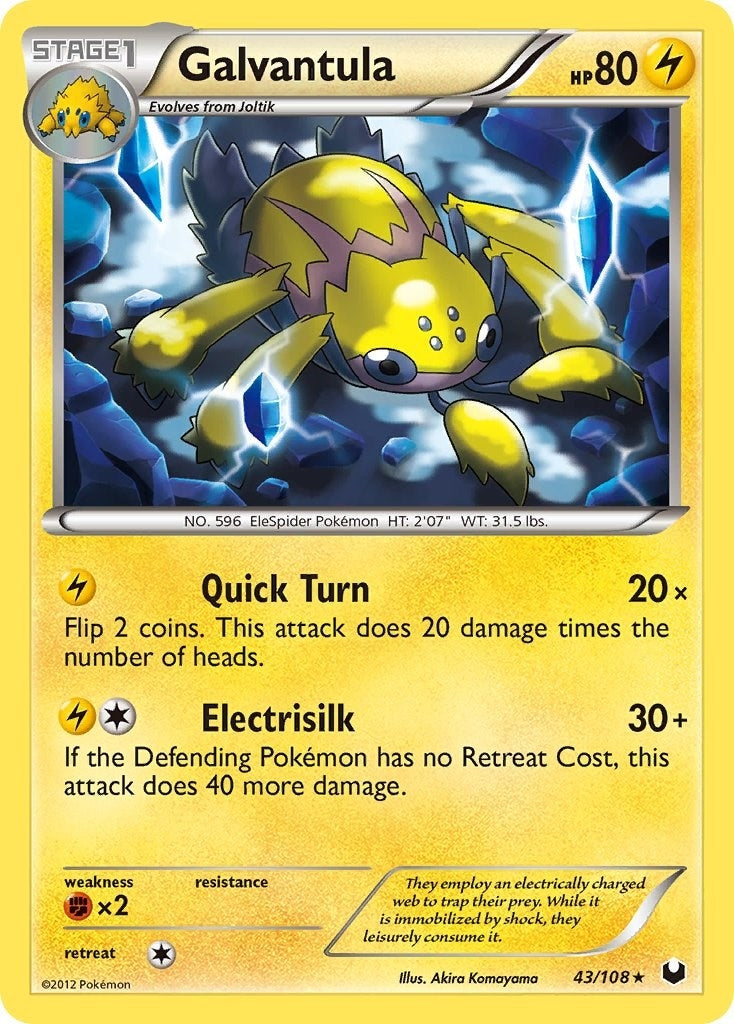 Image for Galvantula (Dark Explorers) (43/108) - Pokemon