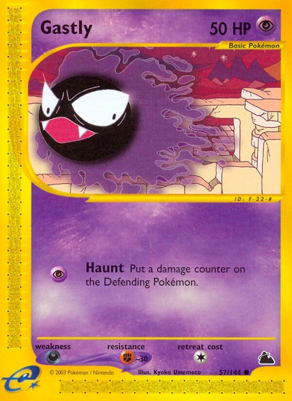 Image for Gastly (Skyridge) (057/144) - Pokemon