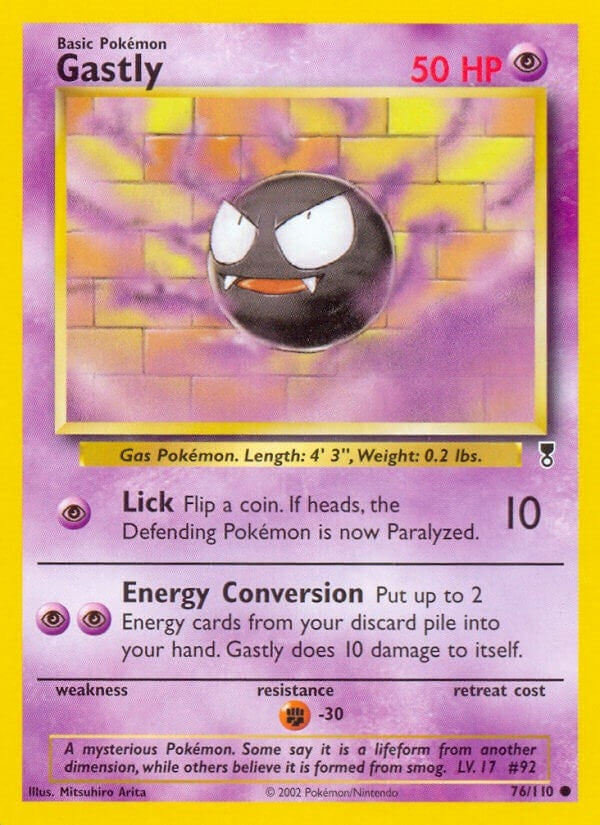 Image for Gastly (Legendary Collection) (076/110) - Pokemon
