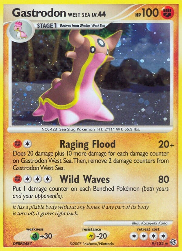 Image for Gastrodon West Sea (Secret Wonders) (9/132) - Pokemon