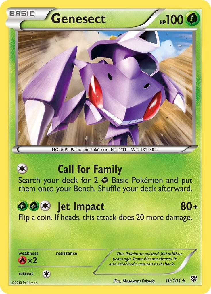 Image for Genesect (Plasma Blast) (10/101) - Pokemon