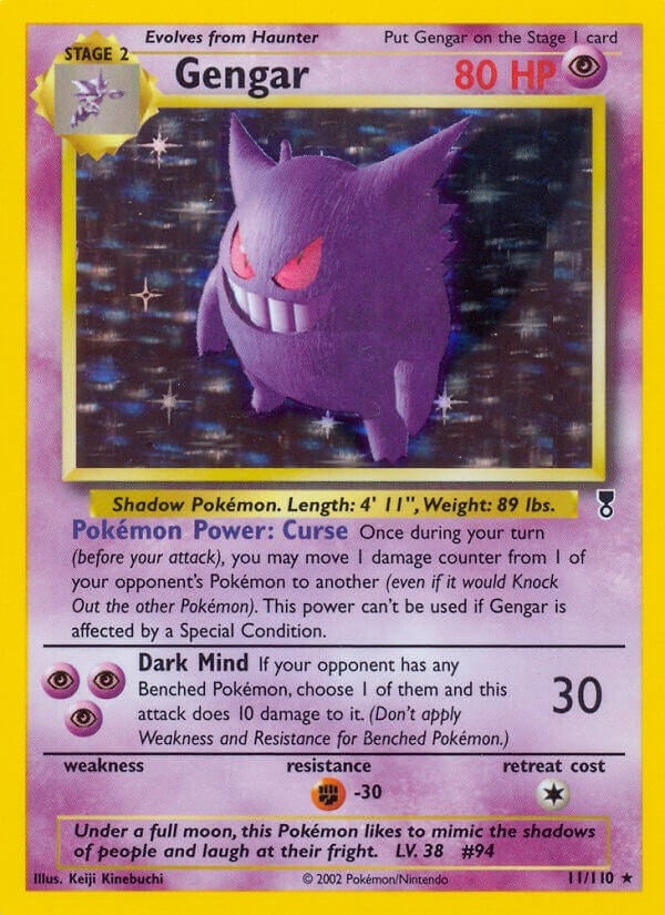 Image for Gengar (Legendary Collection) (011/110) - Pokemon