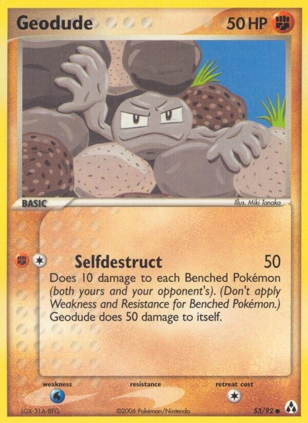 Image for Geodude (Legend Maker) (53/92) - Pokemon