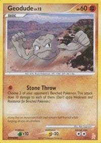 Image for Geodude (DP Trainer Kit: Manaphy & Lucario) (1/11) - Pokemon