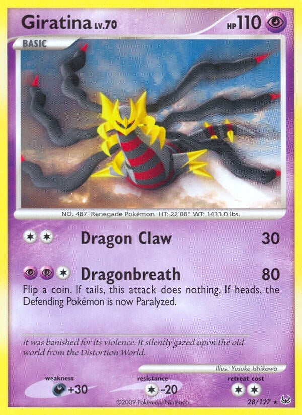 Image for Giratina (28) (Platinum) (28/127) - Pokemon