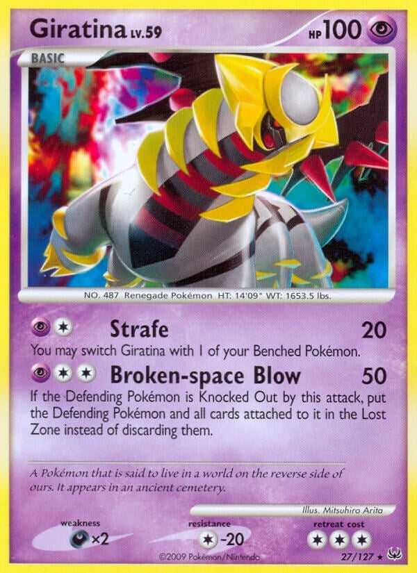 Image for Giratina (27) (Platinum) (27/127) - Pokemon