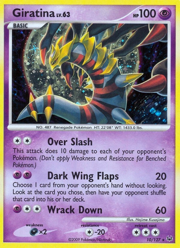 Image for Giratina (10) (Platinum) (10/127) - Pokemon