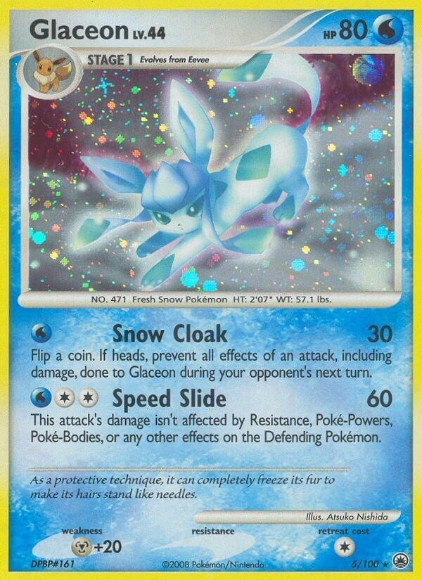 Image for Glaceon (5) (Majestic Dawn) (5/100) - Pokemon