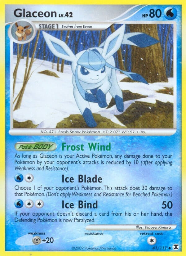 Image for Glaceon (Rising Rivals) (41/111) - Pokemon