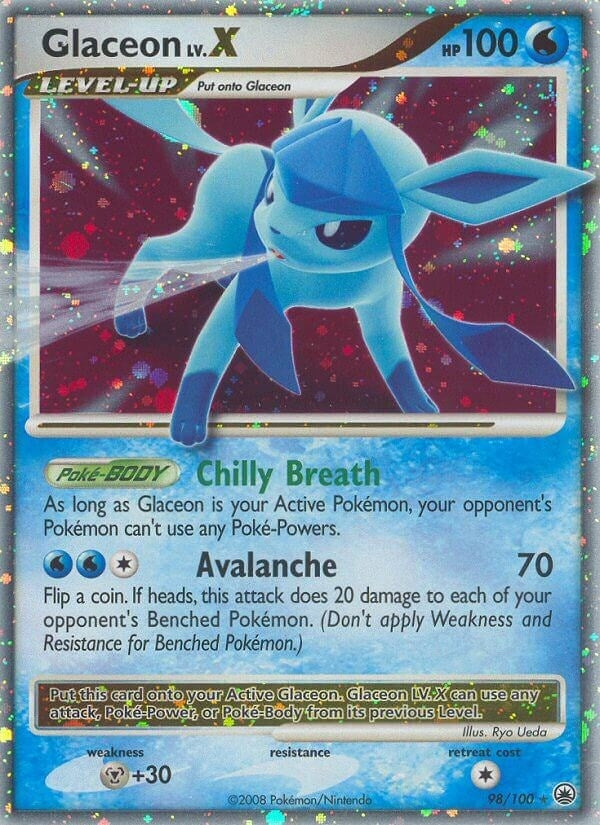 Image for Glaceon LV.X (Majestic Dawn) (98/100) - Pokemon