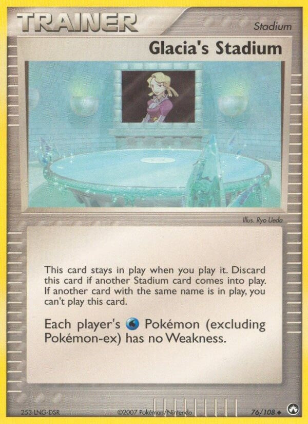 Image for Glacia's Stadium (Power Keepers) (76/108) - Pokemon