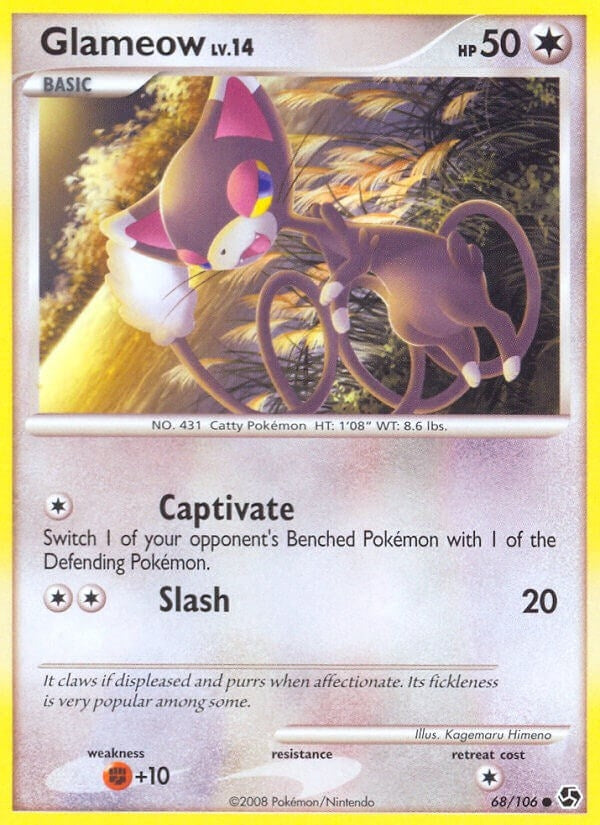 Image for Glameow (Great Encounters) (68/106) - Pokemon