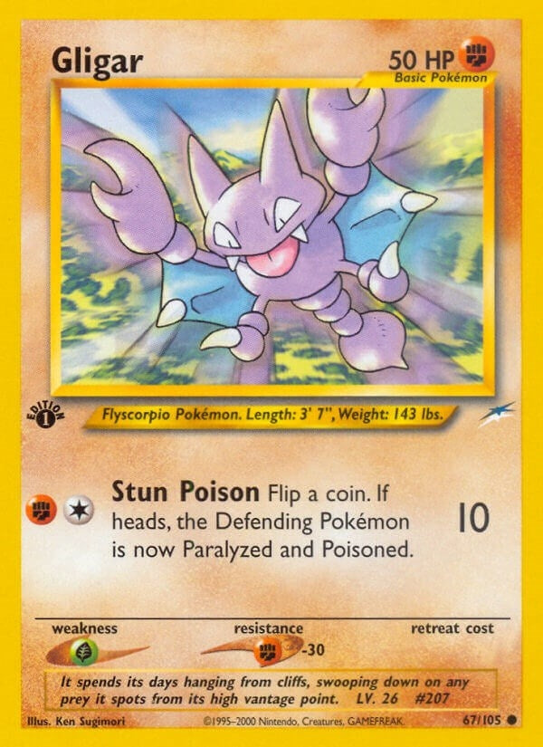 Image for Gligar (Neo Destiny) (067/105) - Pokemon
