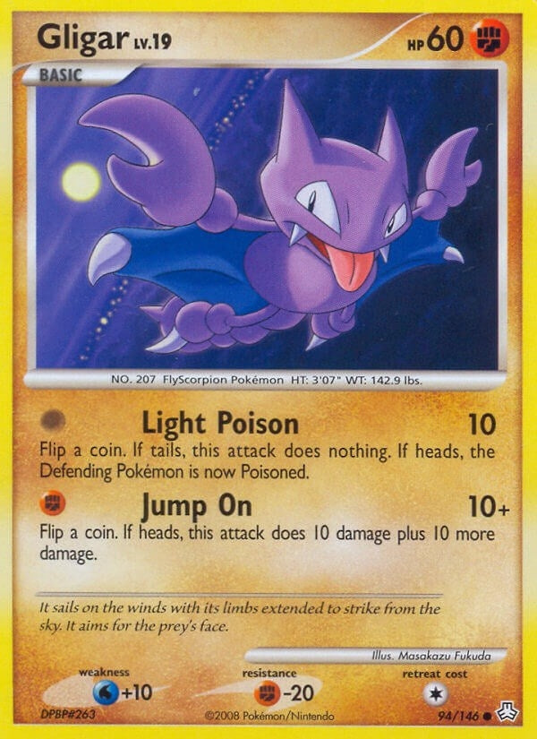 Image for Gligar (94) (Legends Awakened) (94/146) - Pokemon