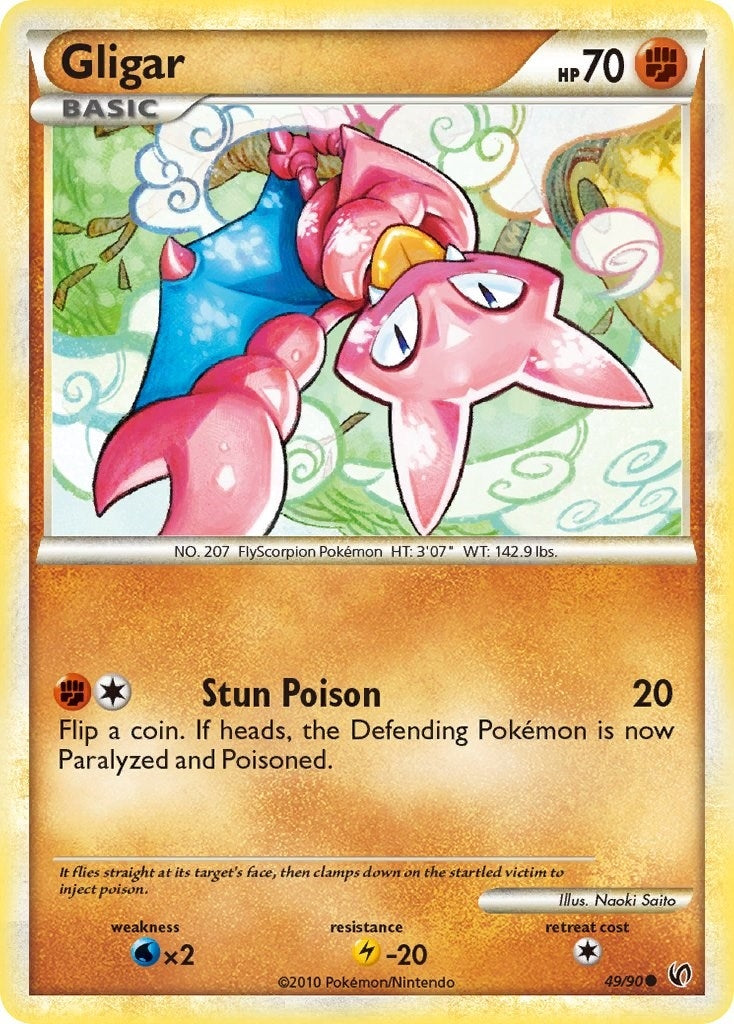 Image for Gligar (Undaunted) (49/90) - Pokemon