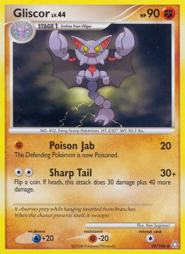 Image for Gliscor (55) (Legends Awakened) (55/146) - Pokemon