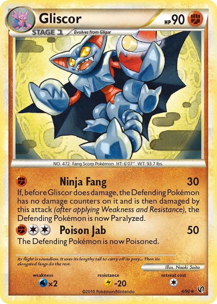 Image for Gliscor (Undaunted) (4/90) - Pokemon